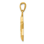 FJC Finejewelers 14k Yellow Gold Star Of David Charm