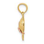 FJC Finejewelers 14k Two-tone Gold Baby Rattle Charm