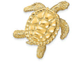 FJC Finejewelers 14k Yellow Gold Sea Turtle Slide Charm