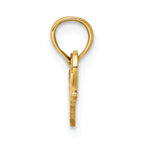 FJC Finejewelers 14k Yellow Gold Sweet Heart Charm