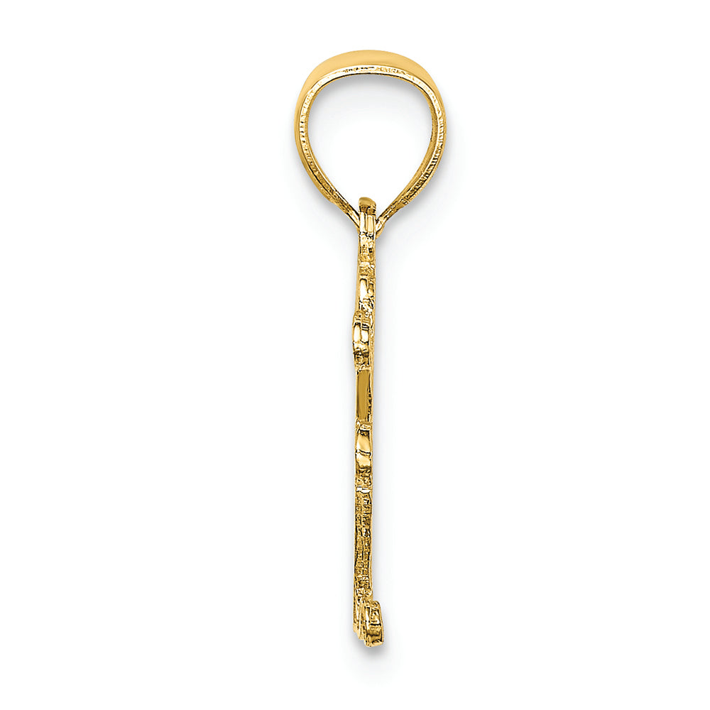 FJC Finejewelers 14k Yellow Gold Best Mom Charm