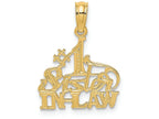FJC Finejewelers 14k Yellow Gold #1 Sister-in-law Charm
