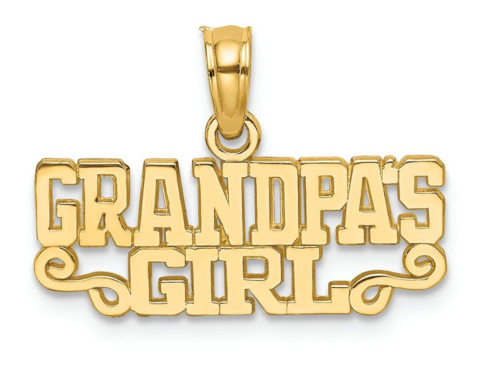FJC Finejewelers 14k Yellow Gold Grandpa's Girl Charm