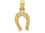 FJC Finejewelers 14k Yellow Gold Horseshoe Charm