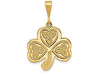 FJC Finejewelers 14k Yellow Gold Trinity Clover Charm