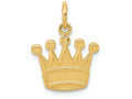FJC Finejewelers 14k Yellow Gold Kings Crown Charm