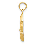 FJC Finejewelers 14k Yellow Gold Small Fleur-de-lis Charm