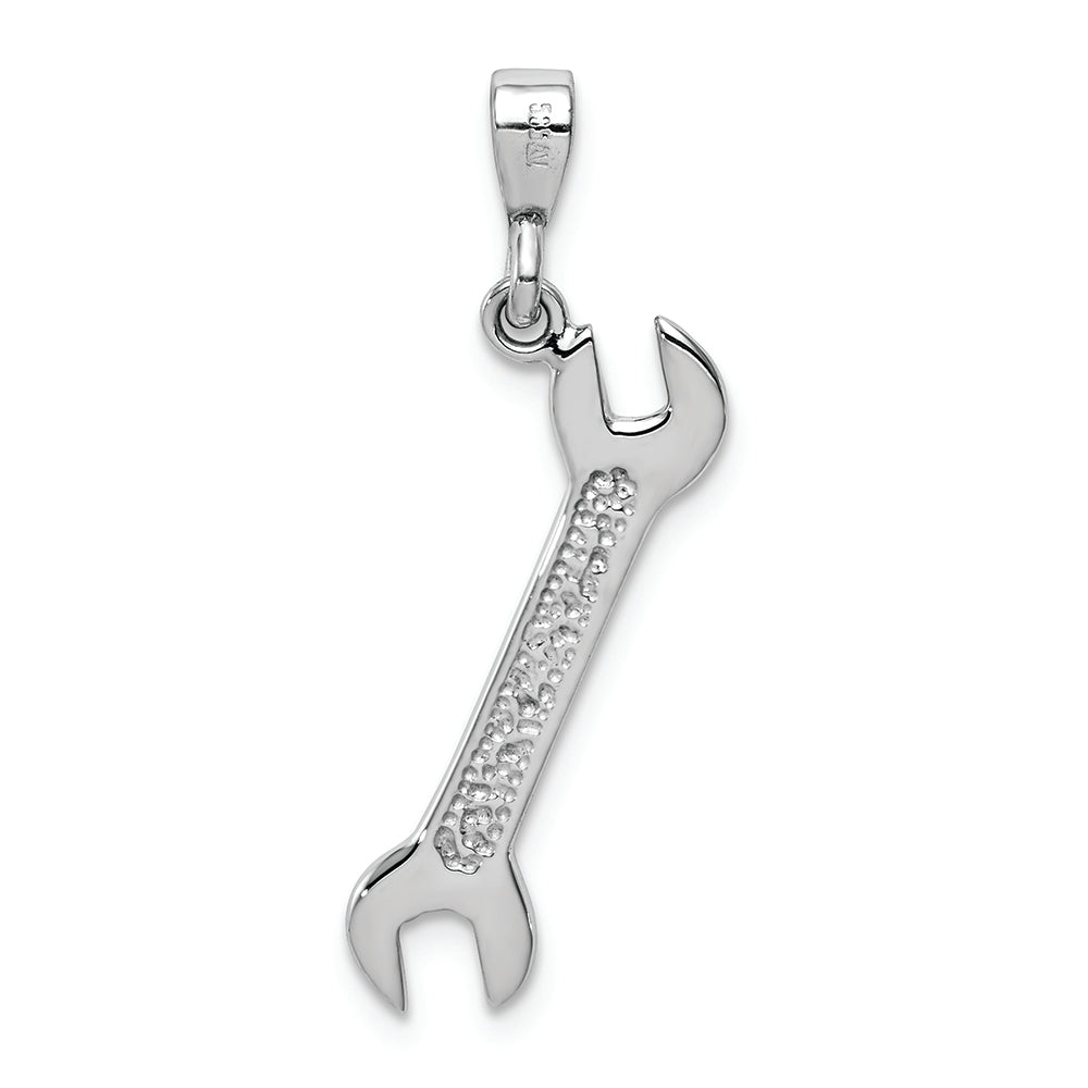 FJC Finejewelers 14k White Gold Wrench Charm