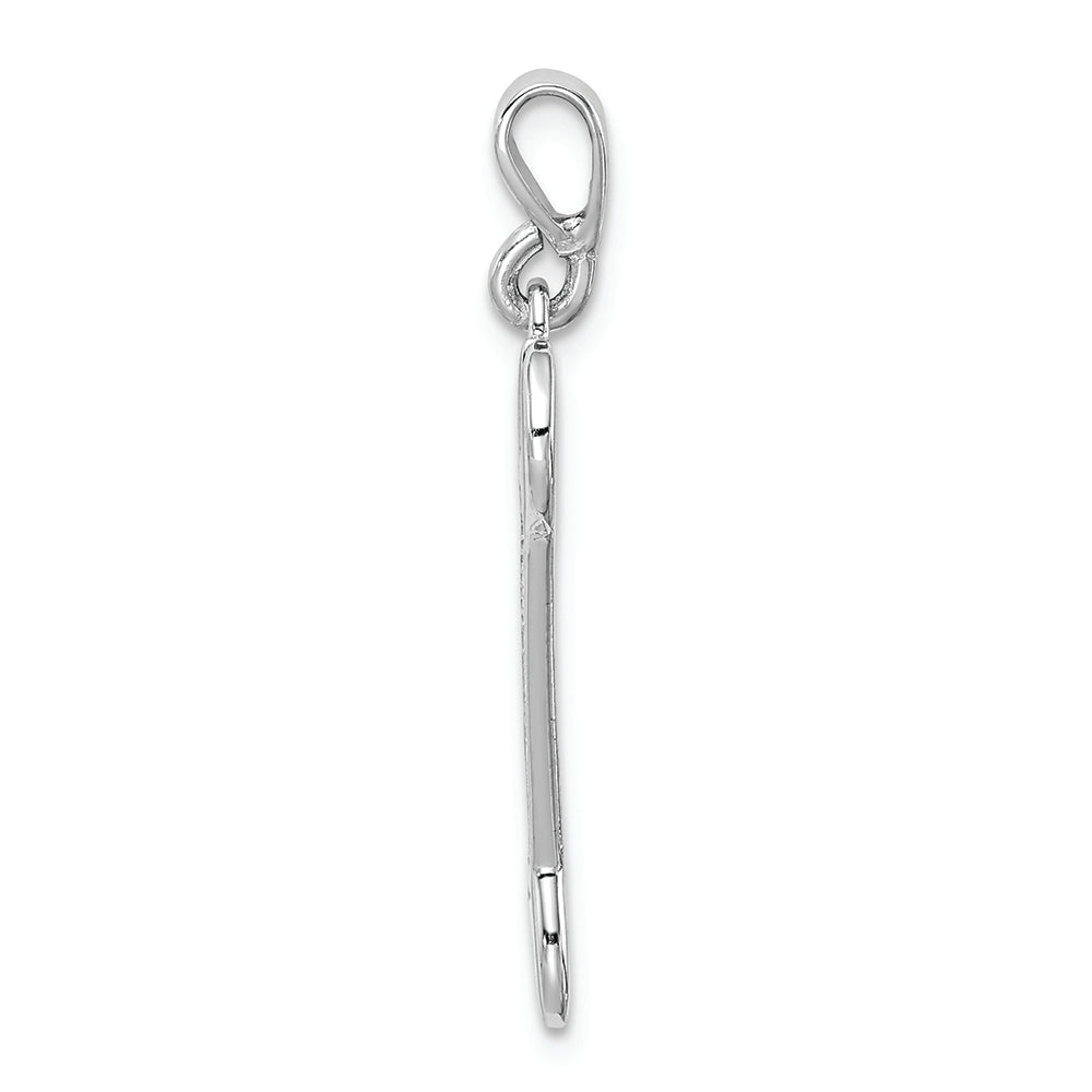 FJC Finejewelers 14k White Gold Wrench Charm