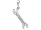 FJC Finejewelers 14k White Gold Wrench Charm