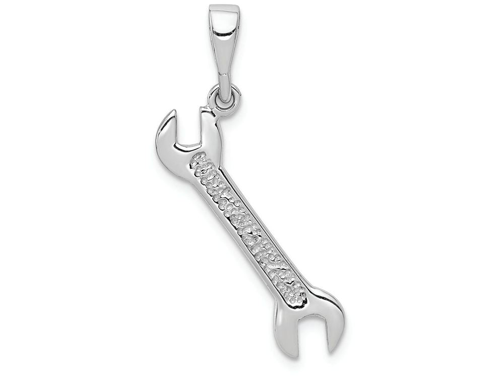 FJC Finejewelers 14k White Gold Wrench Charm