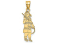 FJC Finejewelers 14k Yellow Gold Fireman with Hose Charm