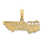 FJC Finejewelers 14k Yellow Gold Fire Truck Charm