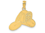 FJC Finejewelers 14k Yellow Gold Fire Dept Helmet Charm