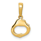 FJC Finejewelers 14k Yellow Gold Handcuffs Charm