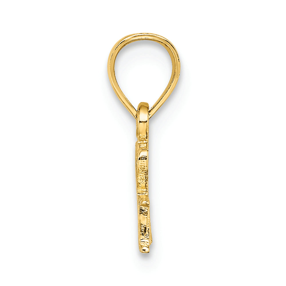 FJC Finejewelers 14k Yellow Gold I Heart Hawaii Charm