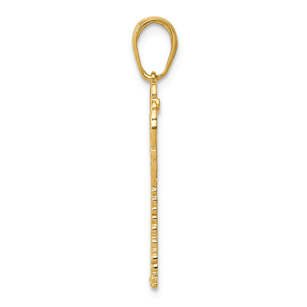 FJC Finejewelers 14k Yellow Gold Palm Tree Charm