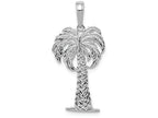 FJC Finejewelers 14k White Gold Palm Tree Charm