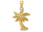 FJC Finejewelers 14k Yellow Gold Palm Tree Charm