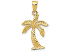 FJC Finejewelers 14k Yellow Gold Palm Tree Charm