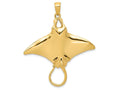 FJC Finejewelers 14k Yellow Gold Manta Ray Charm