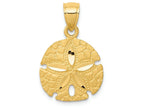 FJC Finejewelers 14k Yellow Gold Sand Dollar Charm