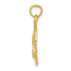 FJC Finejewelers 14k Yellow Gold Sand Dollar Charm