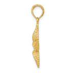 FJC Finejewelers 14k Yellow Gold Starfish Charm
