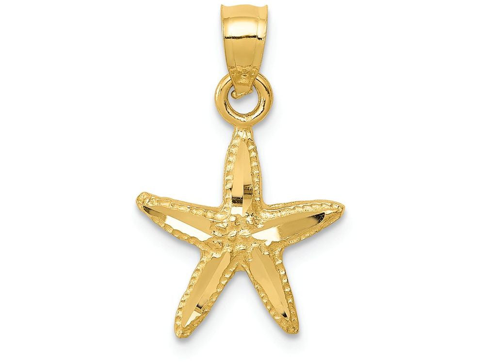 FJC Finejewelers 14k Yellow Gold Starfish Charm