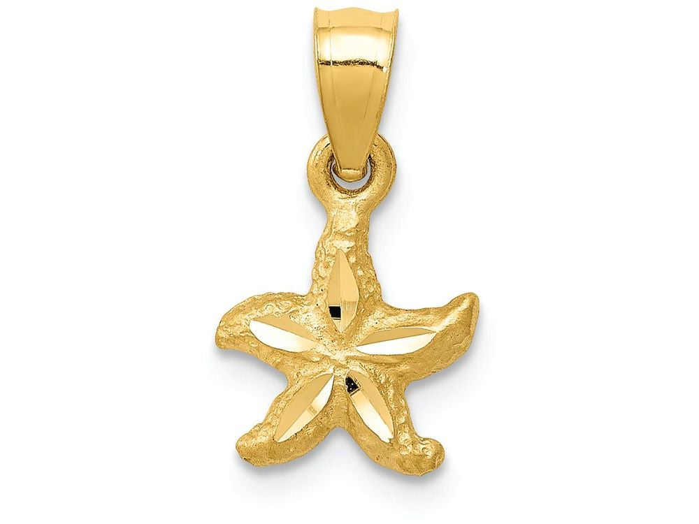 FJC Finejewelers 14k Yellow Gold Starfish Charm