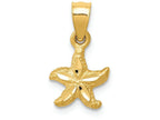 FJC Finejewelers 14k Yellow Gold Starfish Charm