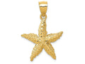 FJC Finejewelers 14k Yellow Gold Starfish Charm