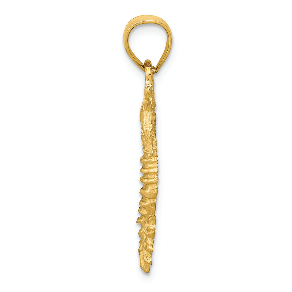 FJC Finejewelers 14k Yellow Gold Seahorse Charm