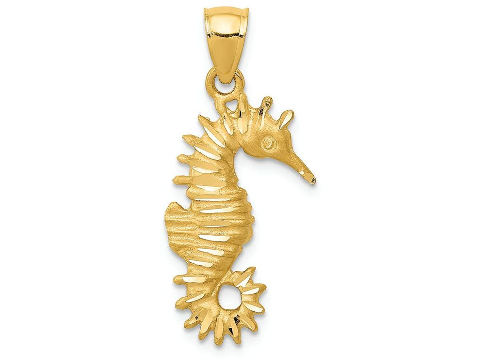 FJC Finejewelers 14k Yellow Gold Seahorse Charm