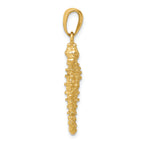 FJC Finejewelers 14k Yellow Gold Seahorse Charm