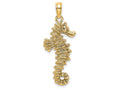 FJC Finejewelers 14k Yellow Gold Seahorse Charm