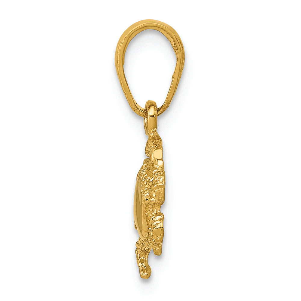 FJC Finejewelers 14k Yellow Gold Crab Charm