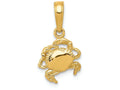 FJC Finejewelers 14k Yellow Gold Crab Charm