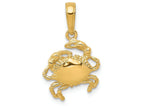 FJC Finejewelers 14k Yellow Gold Crab Charm