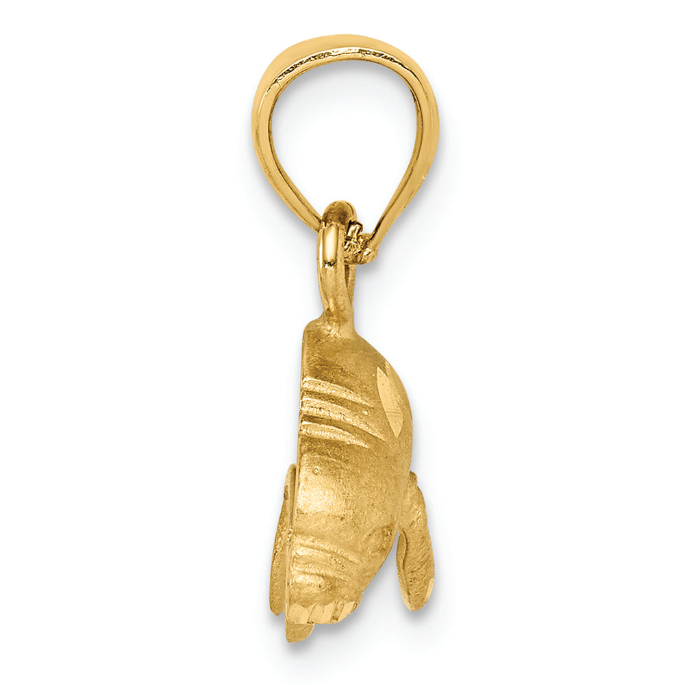 FJC Finejewelers 14k Yellow Gold Manatee Charm