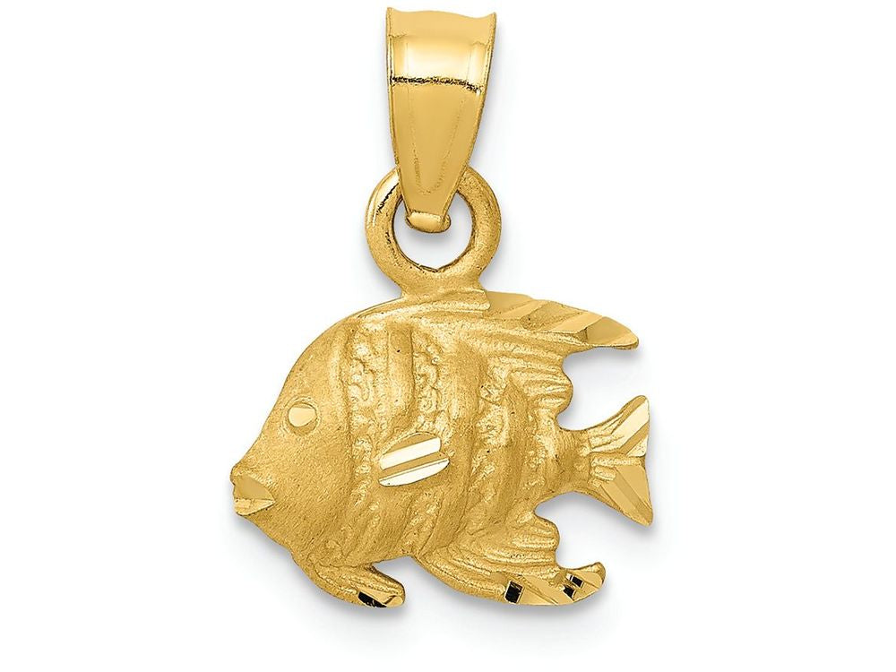 FJC Finejewelers 14k Yellow Gold Fish Charm