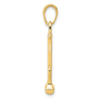 FJC Finejewelers 14k Yellow Gold Navy Anchor Charm