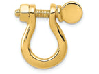 FJC Finejewelers 14k Yellow Gold Large Shackle Link Charm