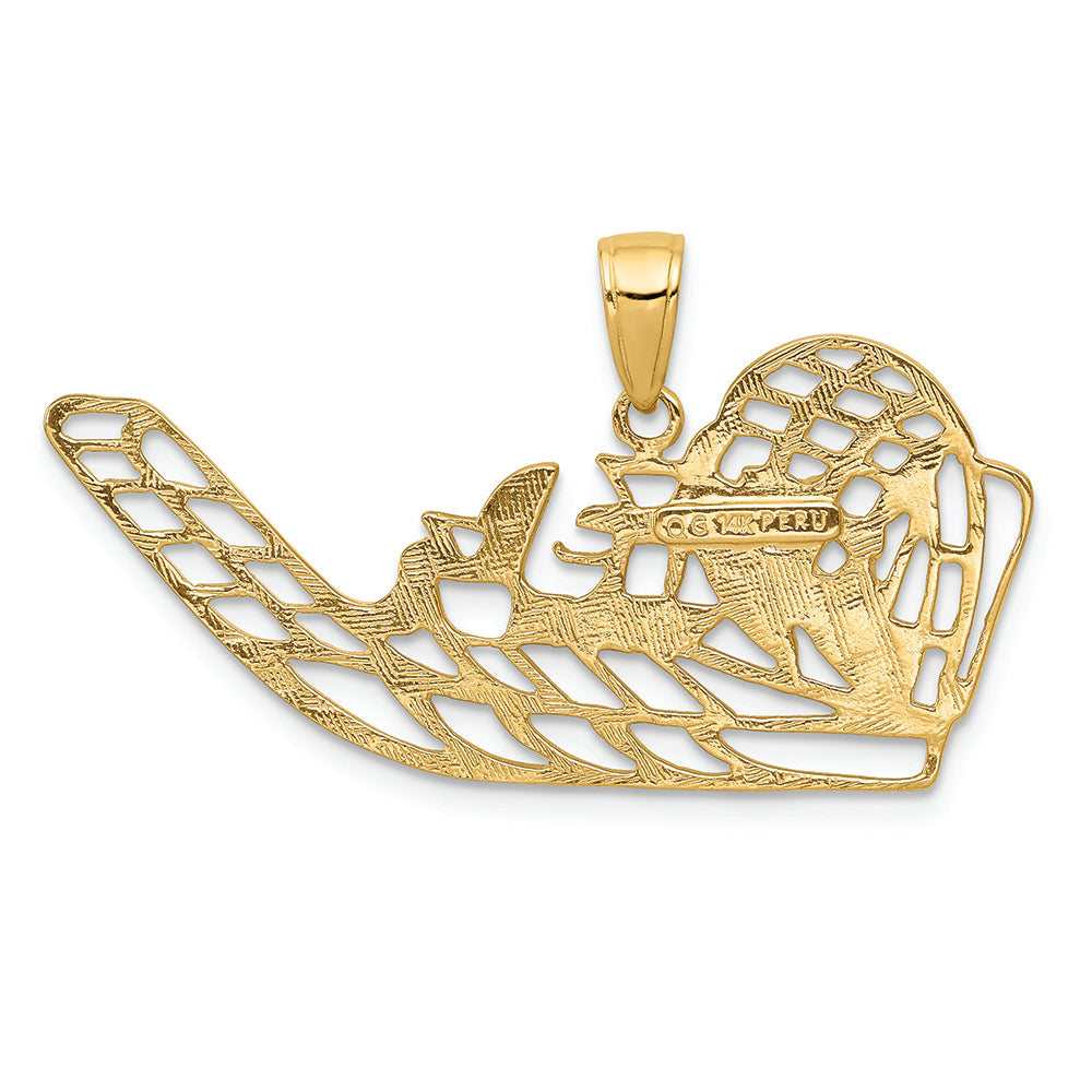 FJC Finejewelers 14k Yellow Gold Air Boat Charm