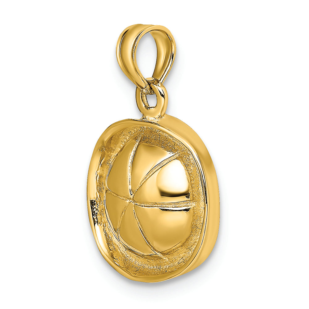 FJC Finejewelers 14k Yellow Gold Sailor Hat Charm