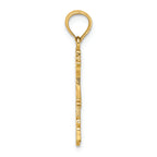 FJC Finejewelers 14k Yellow Gold Girl Charm
