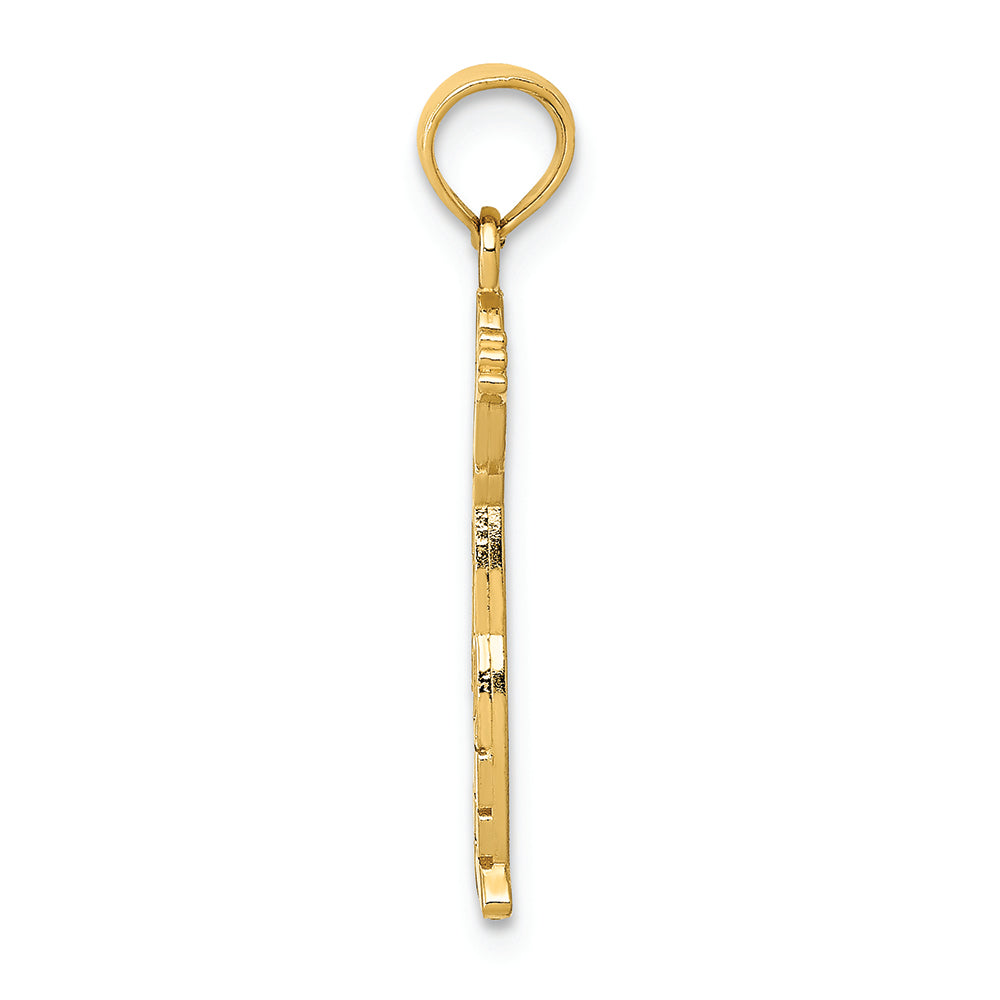 FJC Finejewelers 14k Yellow Gold Boy Charm