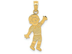 FJC Finejewelers 14k Yellow Gold Boy Charm