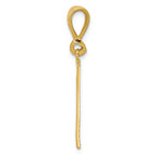 FJC Finejewelers 14k Yellow Gold Strength Charm