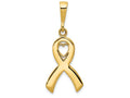 FJC Finejewelers 14k Yellow Gold Heart In Awareness Charm